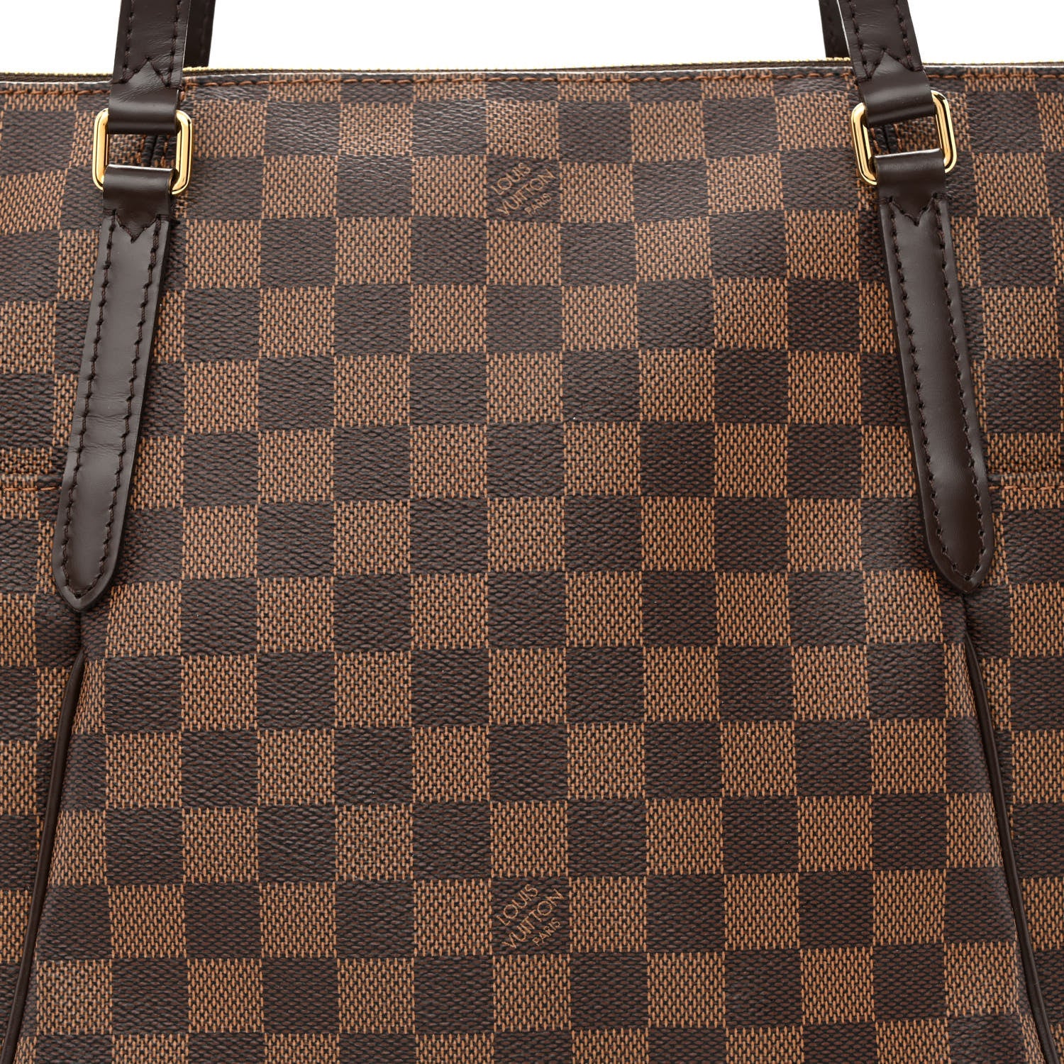 Louis Vuitton Damier Ebene Totally MM 7 of 9