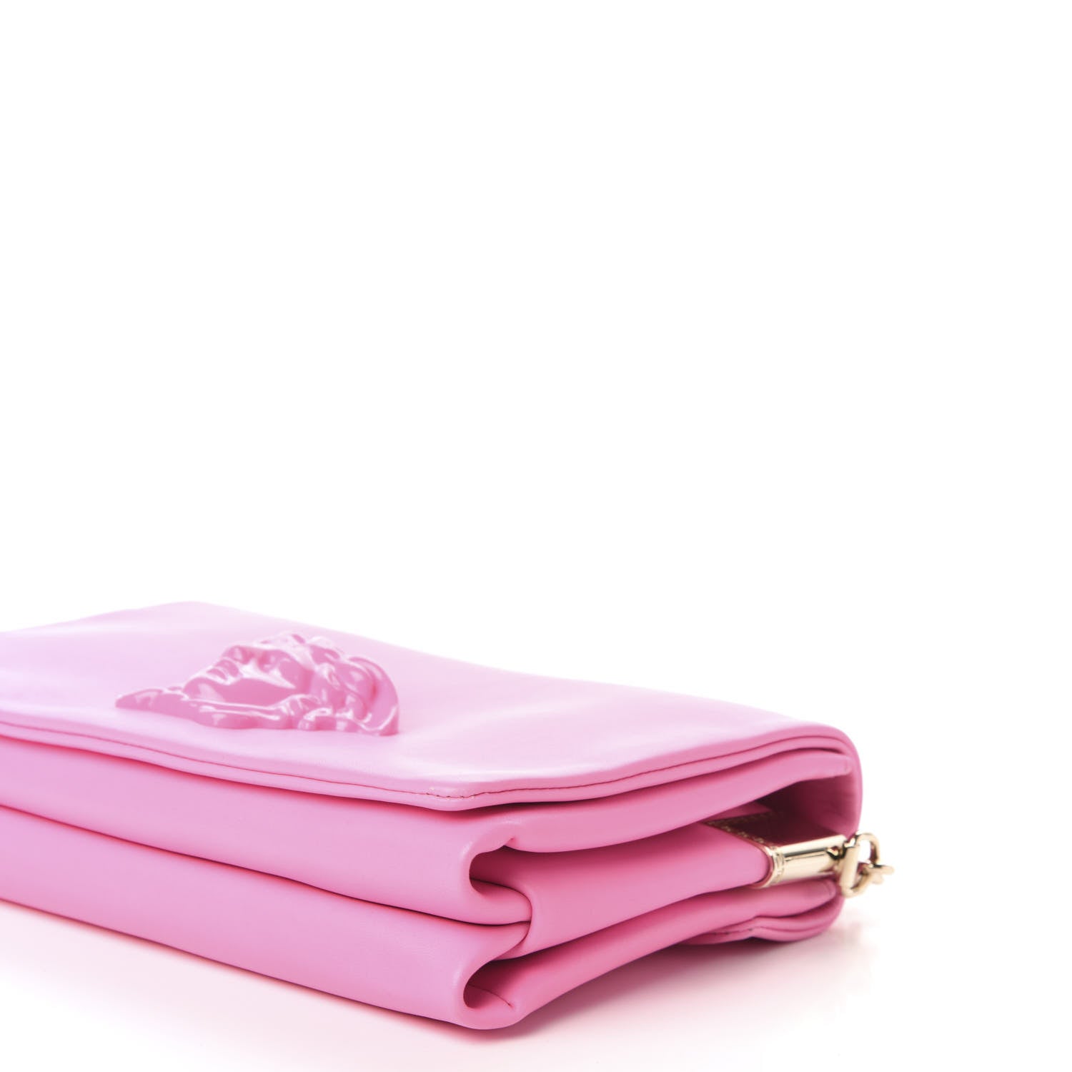 Versace Nappa Palazzo Sultan Shoulder Bag Pink 8 of 9