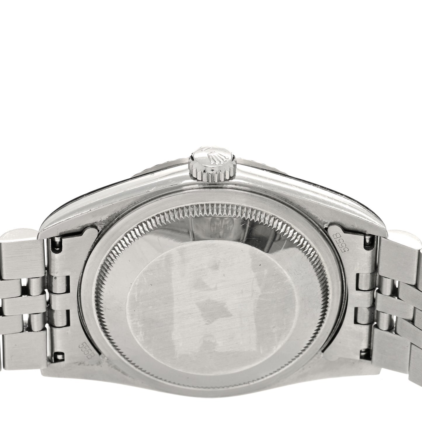 Stainless Steel 18K White Gold Diamond 36mm Oyster Perpetual Datejust Watch Silver 16234