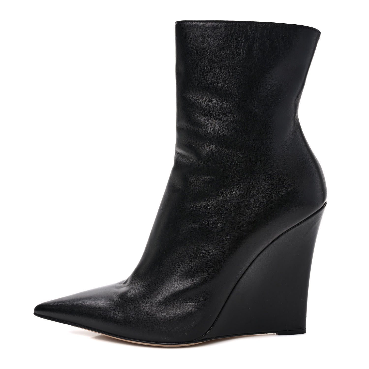 Jimmy Choo Calfskin Mayor Ankle Boots 40.5 Black 1 of 8