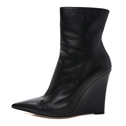 Jimmy Choo Calfskin Mayor Ankle Boots 40.5 Black 1 of 8