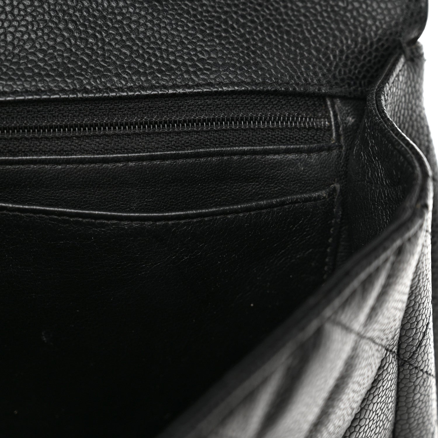 Chanel Caviar Quilted Jumbo Single Flap Black 11 of 11