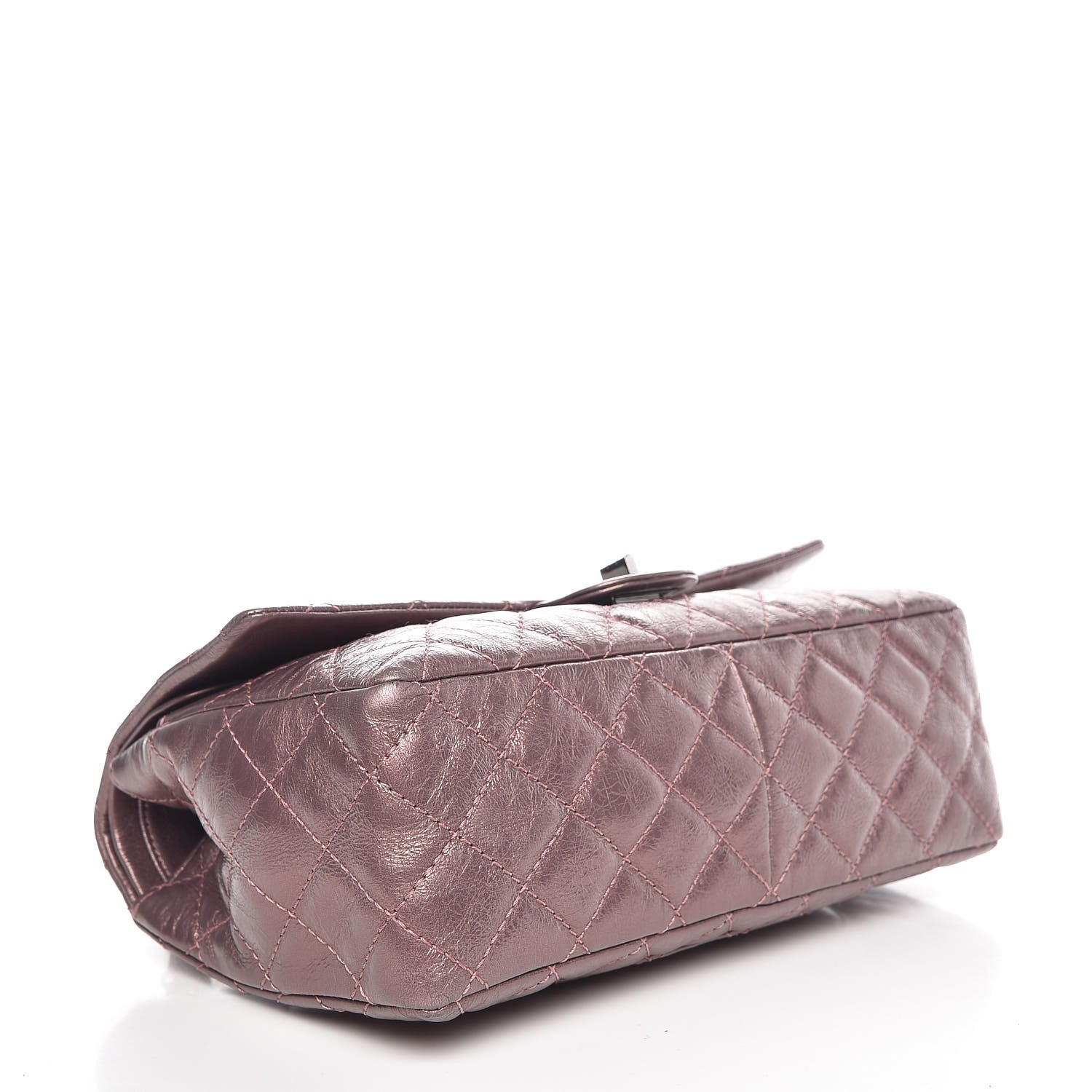 Chanel Metallic Aged Calfskin Quilted 2.55 Reissue 226 Flap Light Purple 5 of 8