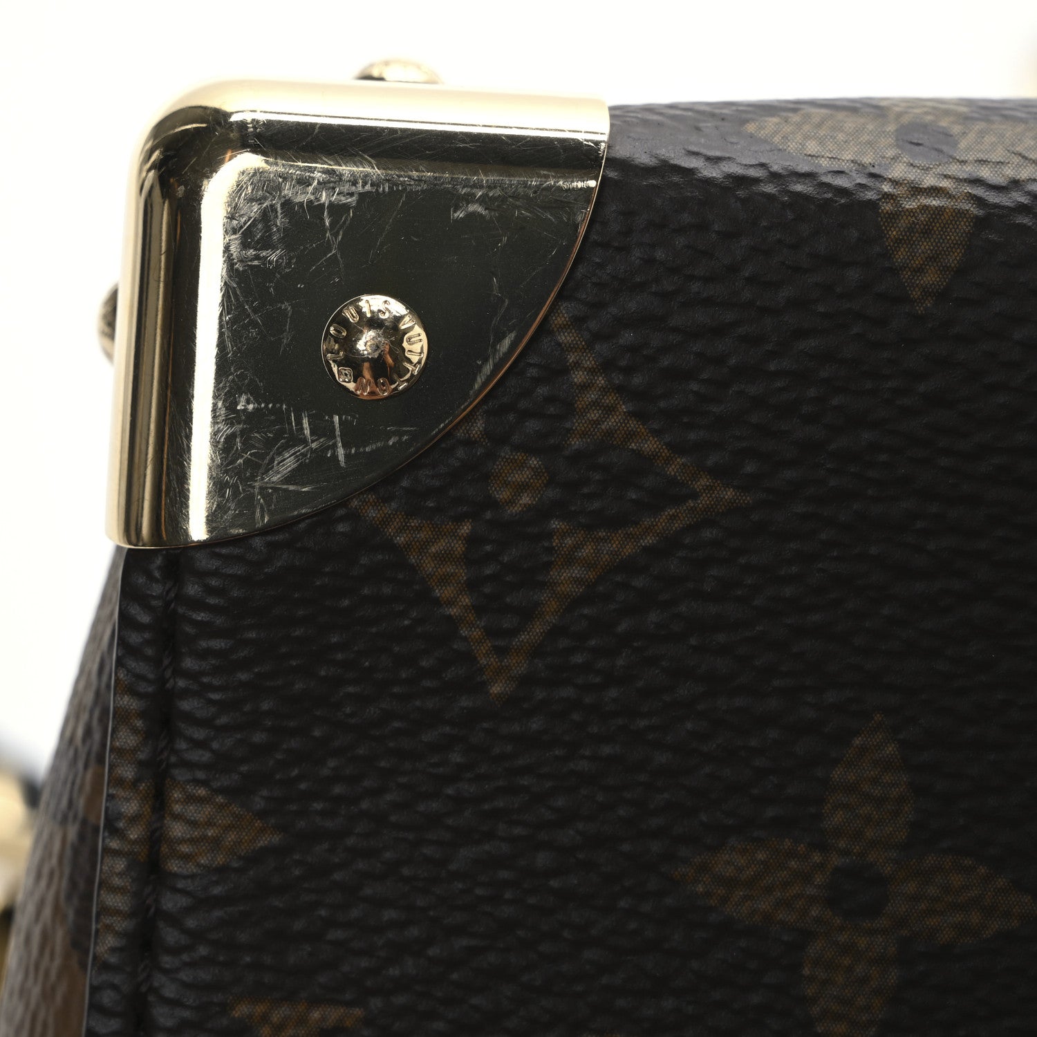 Louis Vuitton Reverse Monogram Speedy Trunk 20 10 of 12