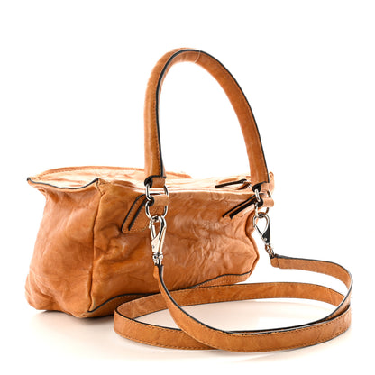 Givenchy Tumbled Sheepskin Small Pandora Mustard 3 of 10