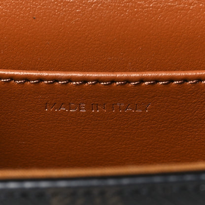 Celine Triomphe Canvas Calfskin Mini Claude Tan 7 of 9