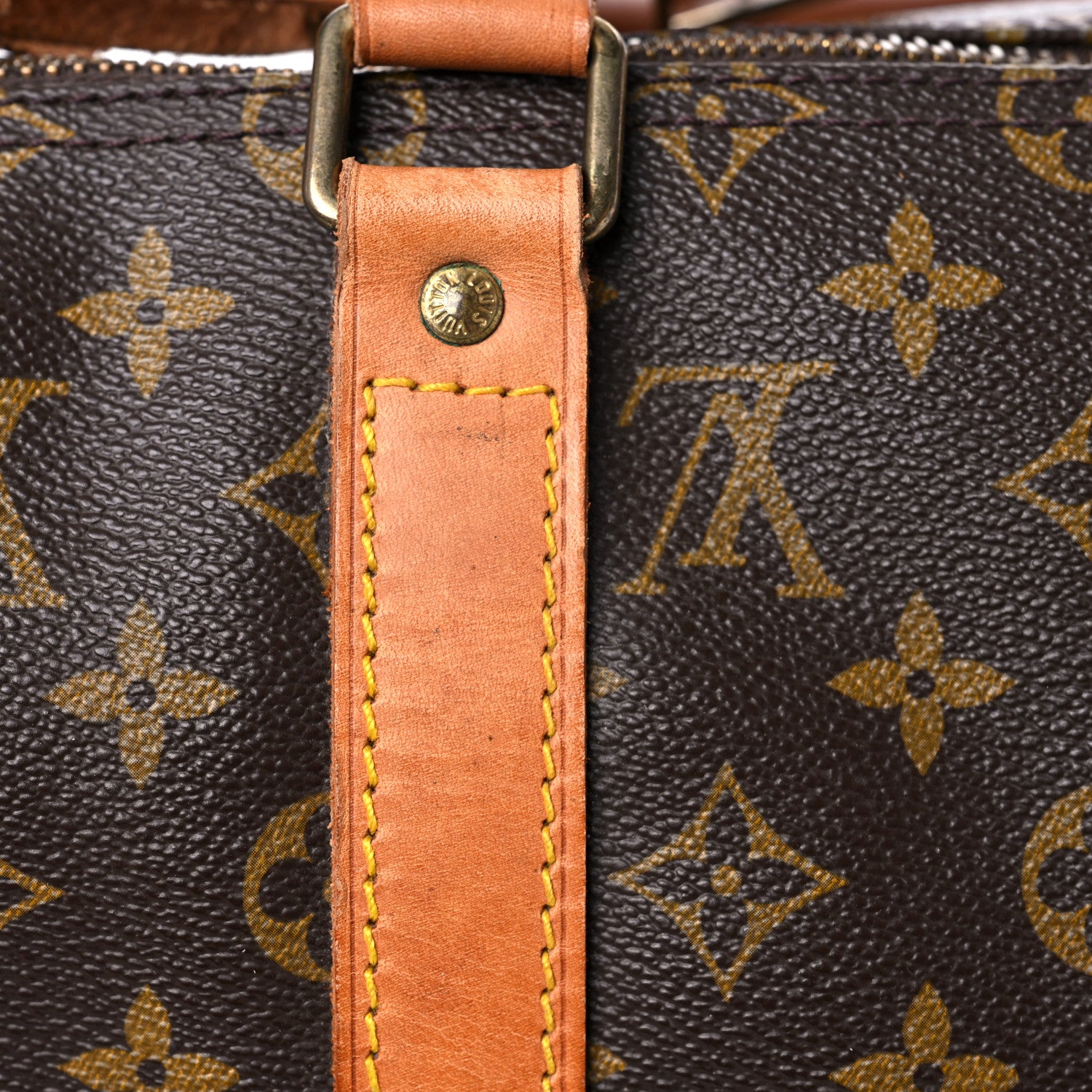 Louis Vuitton Monogram Keepall Bandouliere 50 26 of 37