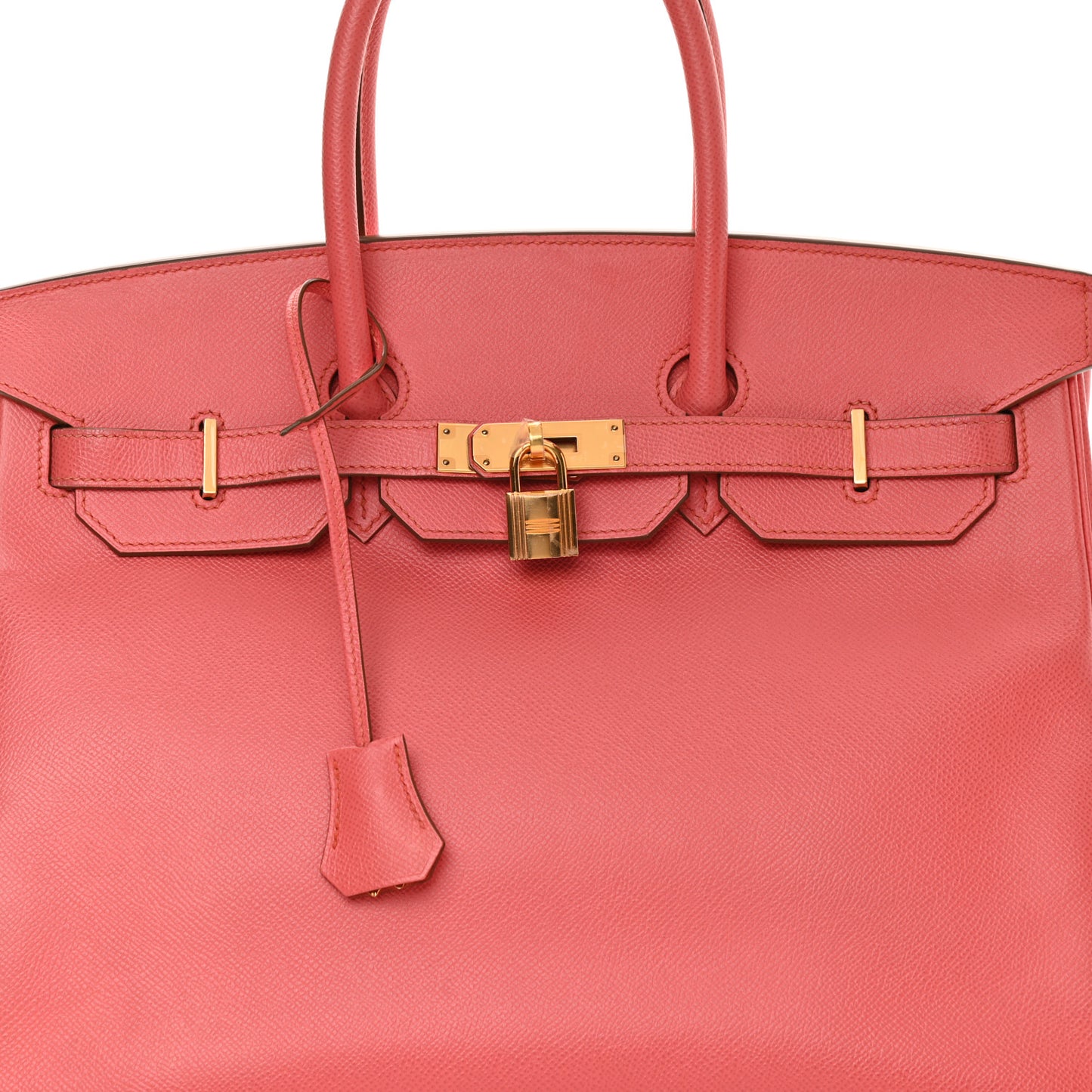 Epsom Birkin 35 Flamingo