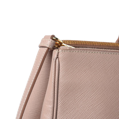 Prada Saffiano Medium Galleria Double Zip Tote Cammeo 14 of 16