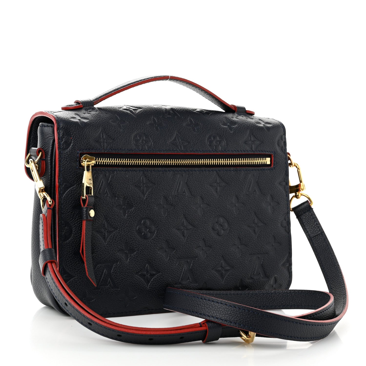Louis Vuitton Empreinte Pochette Metis Marine Rouge 3 of 11