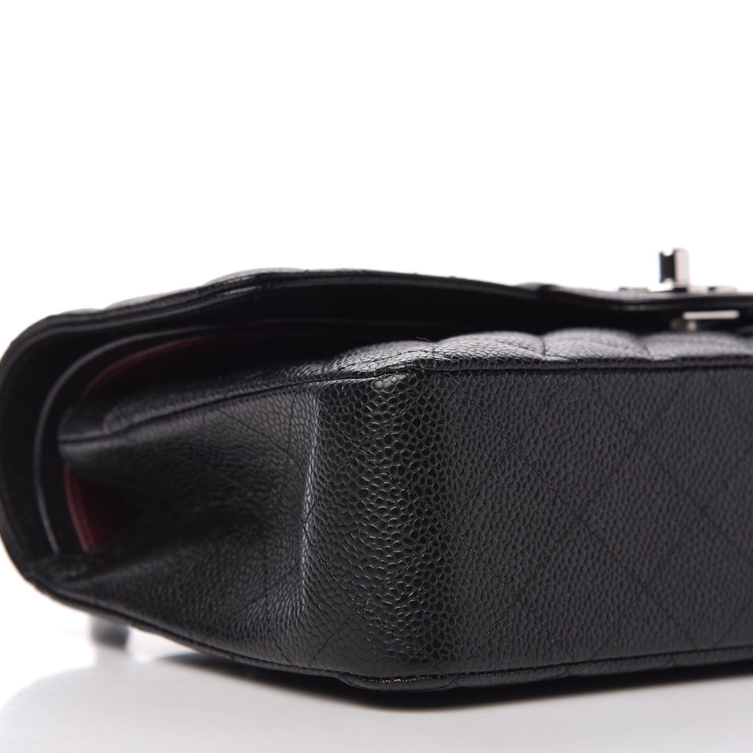 Chanel Caviar Quilted Medium Double Flap Black 6 of 10