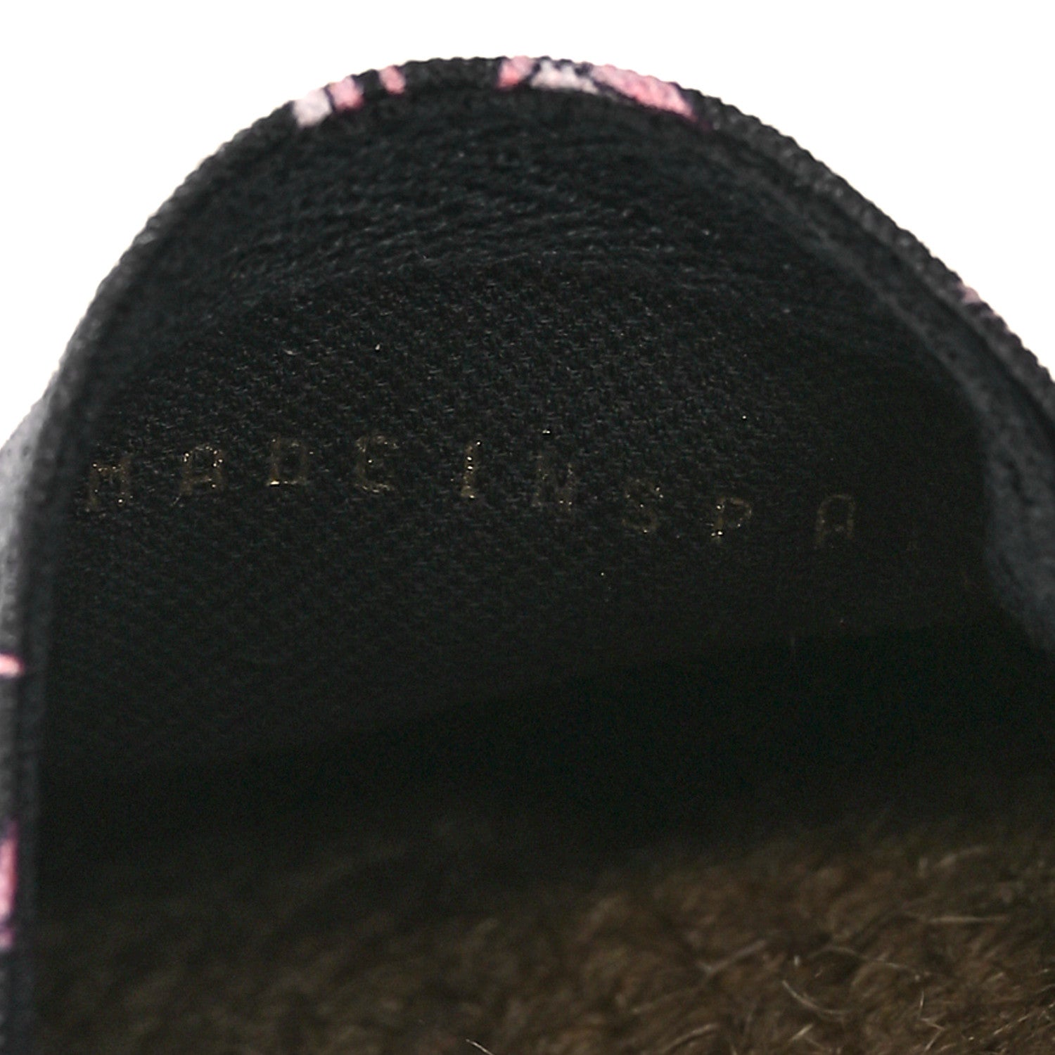 Saint Laurent Canvas Pink Panther Espadrilles 37 Black Multicolor 9 of 11