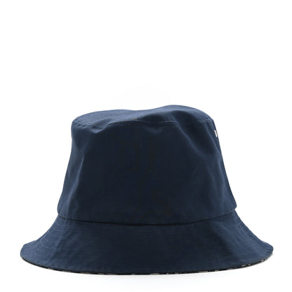 Christian Dior Oblique Reversible Teddy-D Brim Bucket Hat 57 Blue 7 of 13