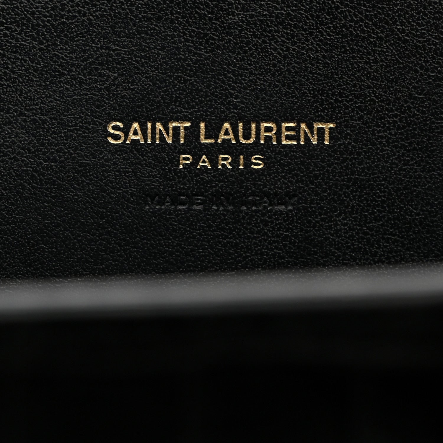 Saint Laurent Calfskin Crocodile Embossed Nano Sac De Jour Black 6 of 10