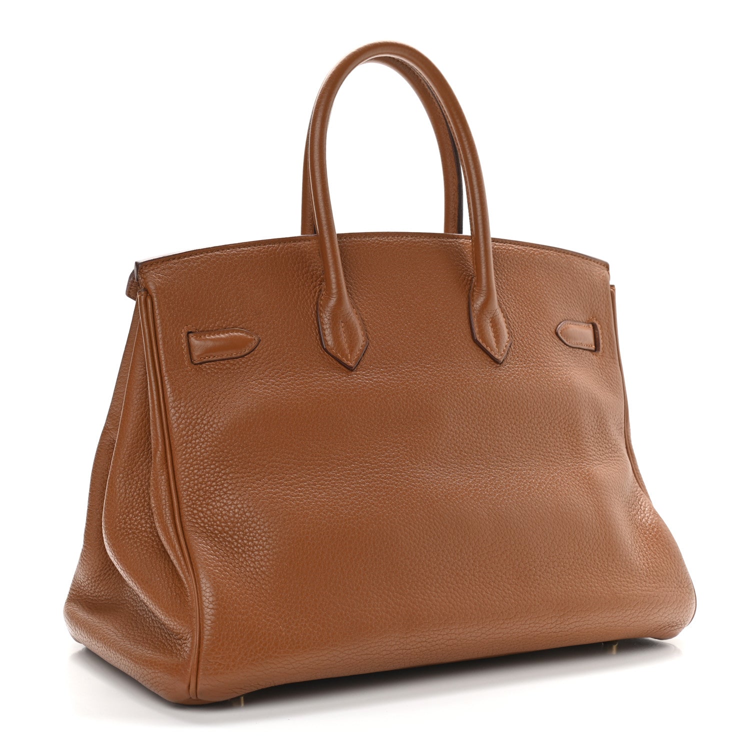 Hermes Taurillon Clemence Lizard Club Birkin 35 Gold Marron D'Inde 3 of 12