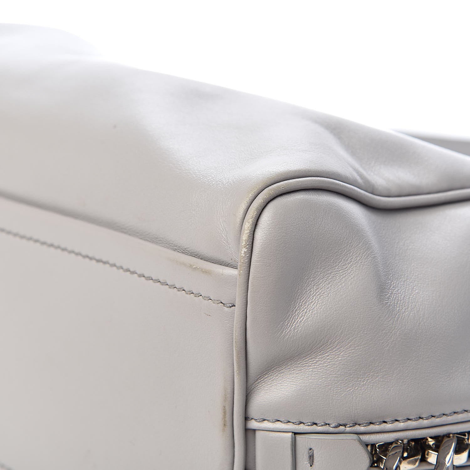 Prada Soft Calf Medium Inside Tote Granito Acquamarina 11 of 12