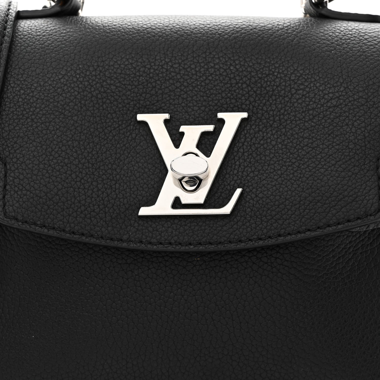 Louis Vuitton Soft Calfskin Mini Lockme Ever Black 8 of 10