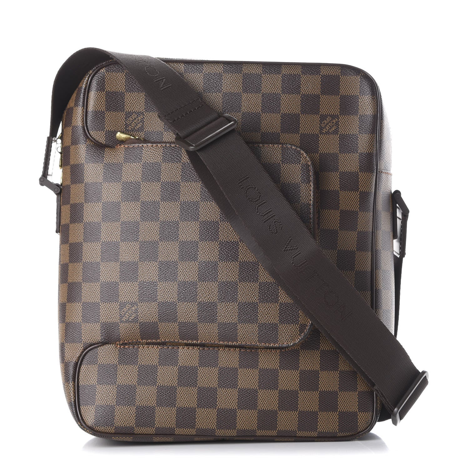 Louis Vuitton Damier Ebene Olav MM Messenger Bag 1 of 9