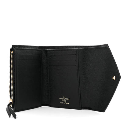 Louis Vuitton Empreinte Victorine Wallet Black 5 of 8