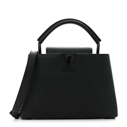 Louis Vuitton Taurillon Capucines BB Black 1 of 9