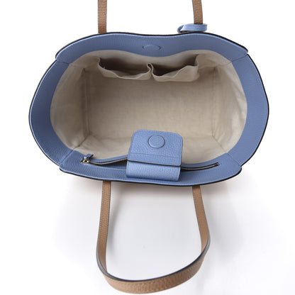 Gucci Dollar Calfskin Small Swing Tote Camelia Mineral Blue 5 of 10