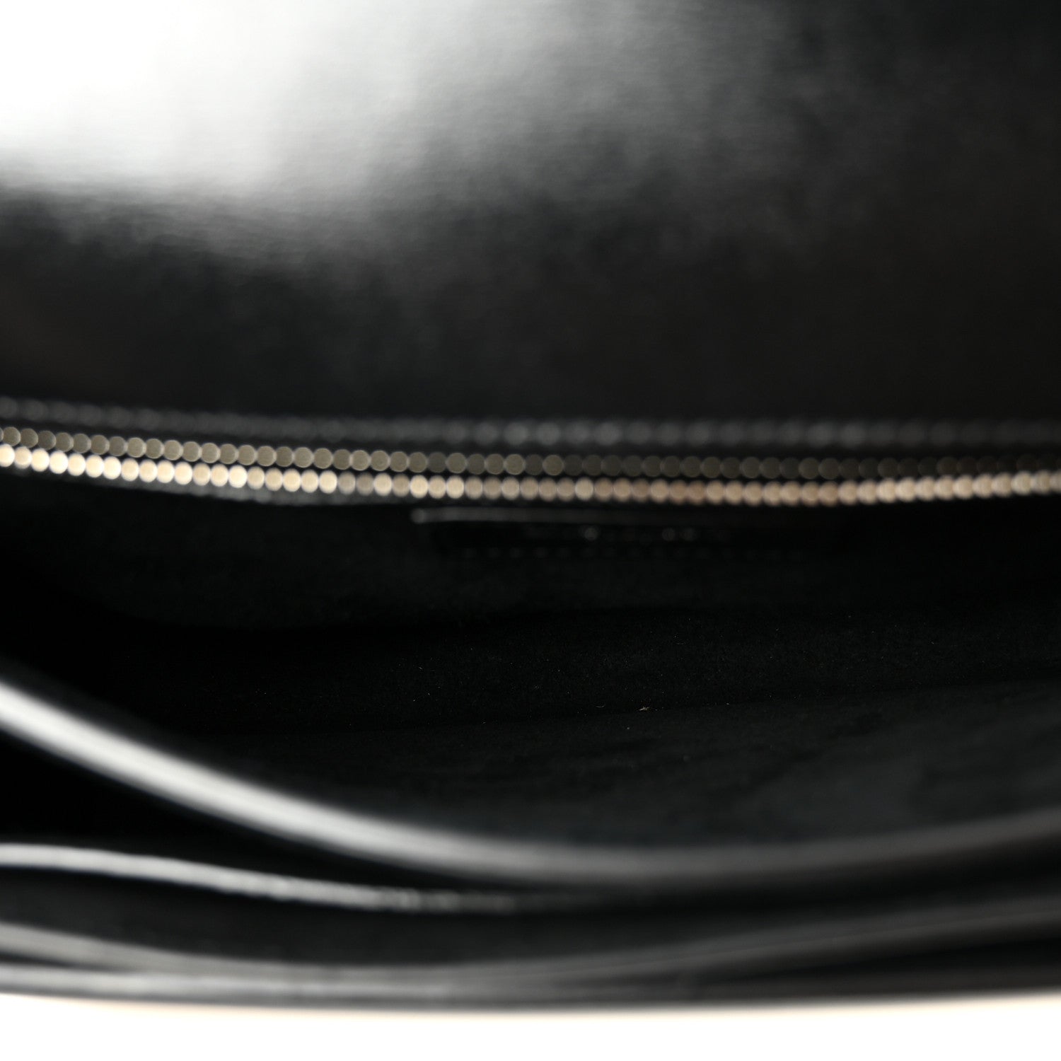 Saint Laurent Canvas Calfskin Classic Monogram Cassandra Natural Black 5 of 10