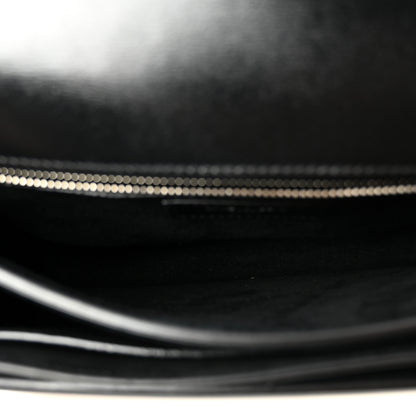 Saint Laurent Canvas Calfskin Classic Monogram Cassandra Natural Black 5 of 10