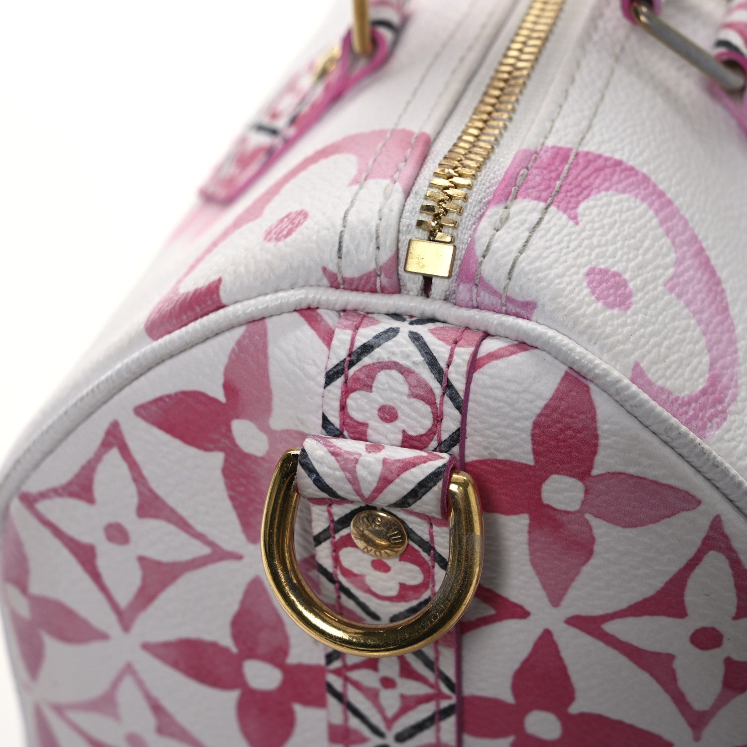 Louis Vuitton Monogram Giant By The Pool 2.0 Speedy Bandouliere 25 Rose 13 of 15