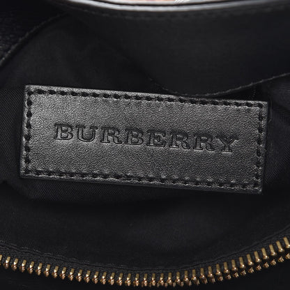 Burberry Haymarket Check Medium Golderton Tote Black 8 of 14