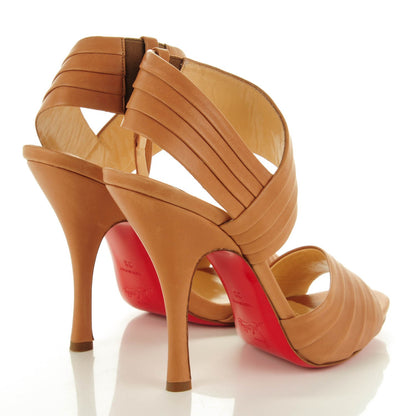 Christian Louboutin Nappa Pour Lili 120 Sandals 38 Nude 4 of 7