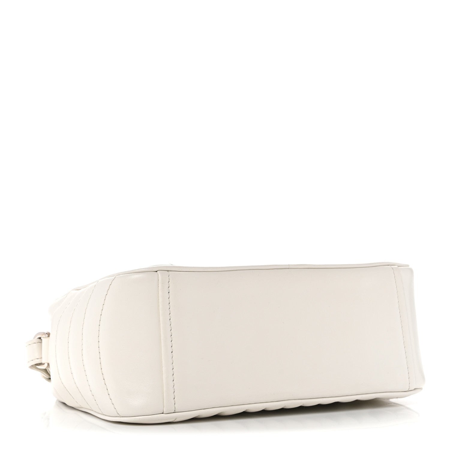 Prada Soft Calfskin Diagramme Camera Bag White 4 of 13