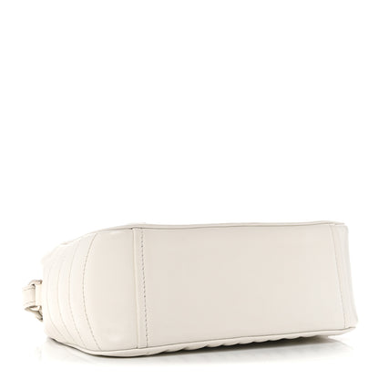 Prada Soft Calfskin Diagramme Camera Bag White 4 of 13