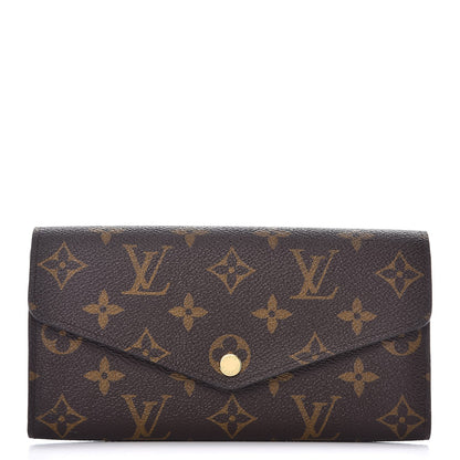 Louis Vuitton Monogram Sarah Wallet NM Rose Ballerine 1 of 8