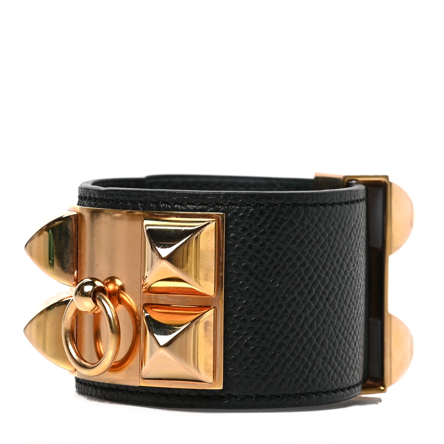 Epsom Collier de Chien CDC Bracelet L Black