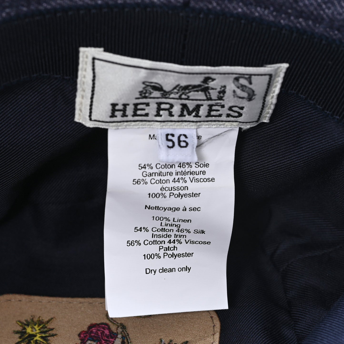 Denim Eden Bucket Hat 56 Indigo