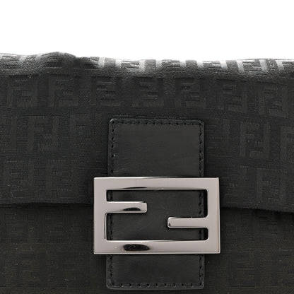 Fendi Zucchino Mini Mama Baguette Black 8 of 12