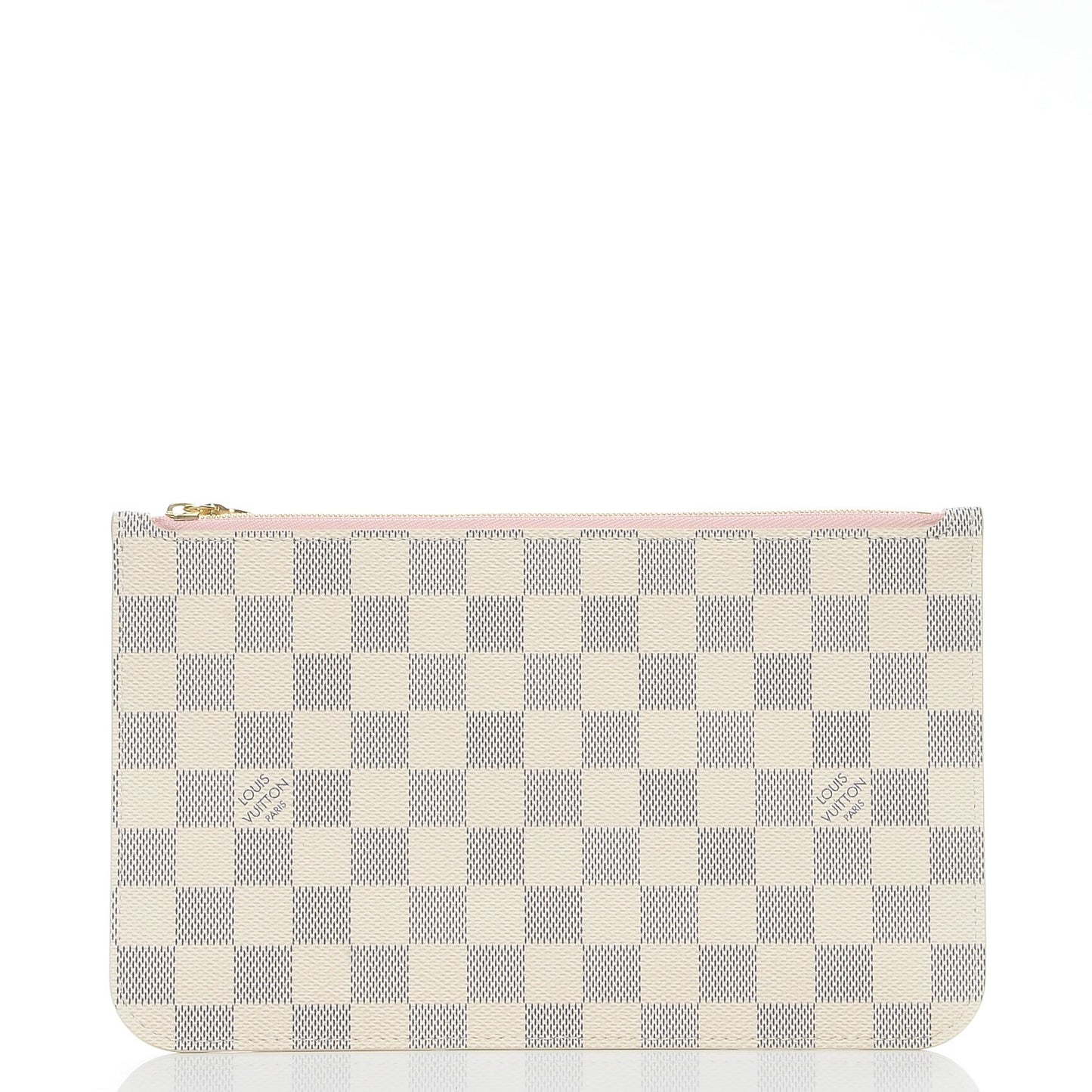 Damier Azur Neverfull MM GM Pochette Rose Ballerine