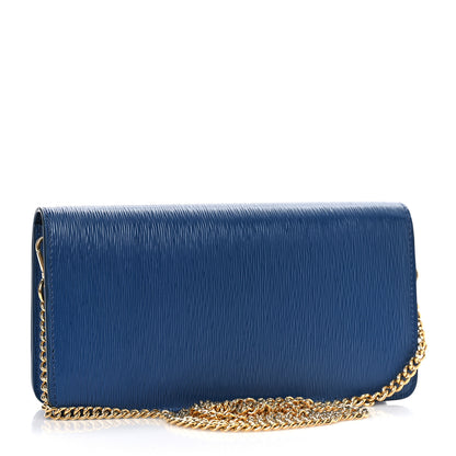 Prada Vitello Move Triangle Logo Miniborse Cobalto 3 of 8