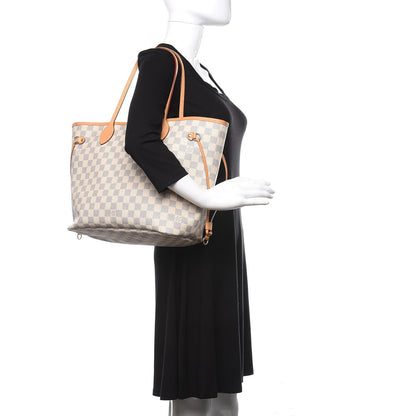 Louis Vuitton Damier Azur Neo Neverfull MM 2 of 14