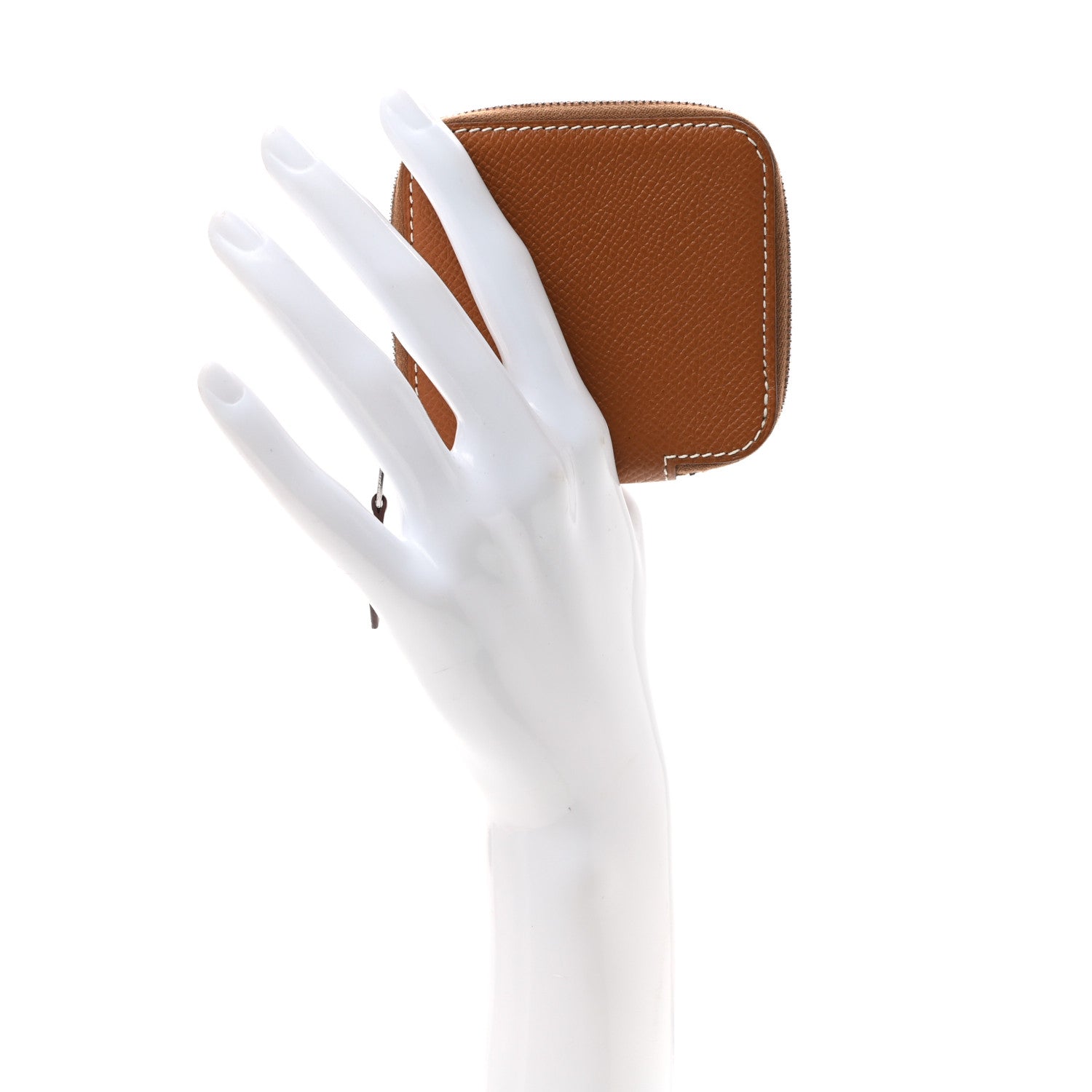 Hermes Epsom Silk'in Coin Purse Gold 2 of 7