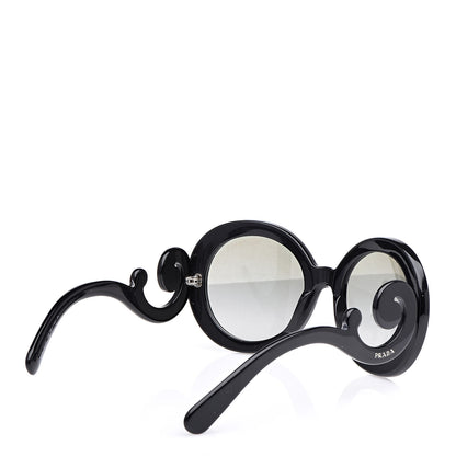 Prada Baroque Sunglasses SPR 27N Black 4 of 6