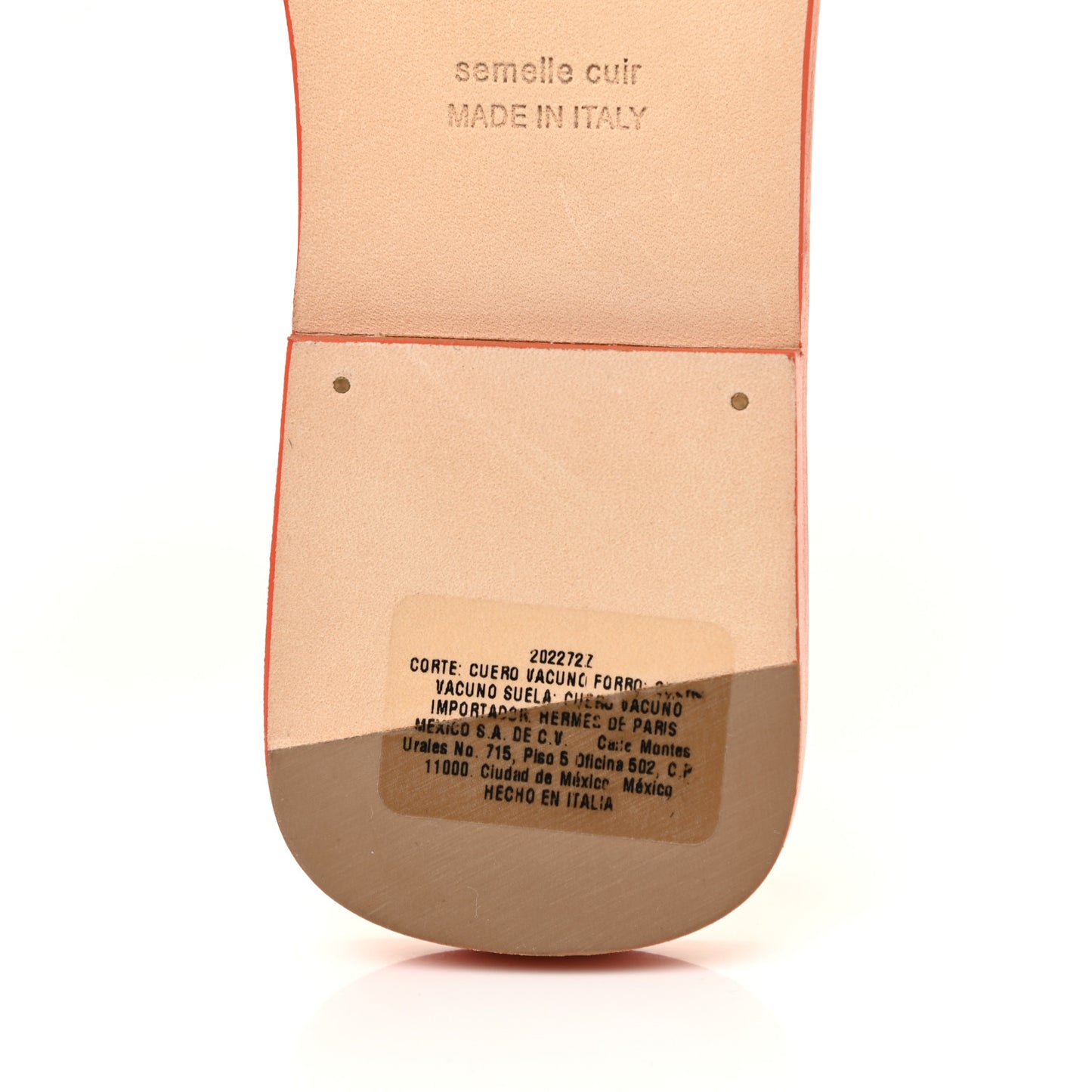 Epsom Oran Sandals 38 Orange Poppy