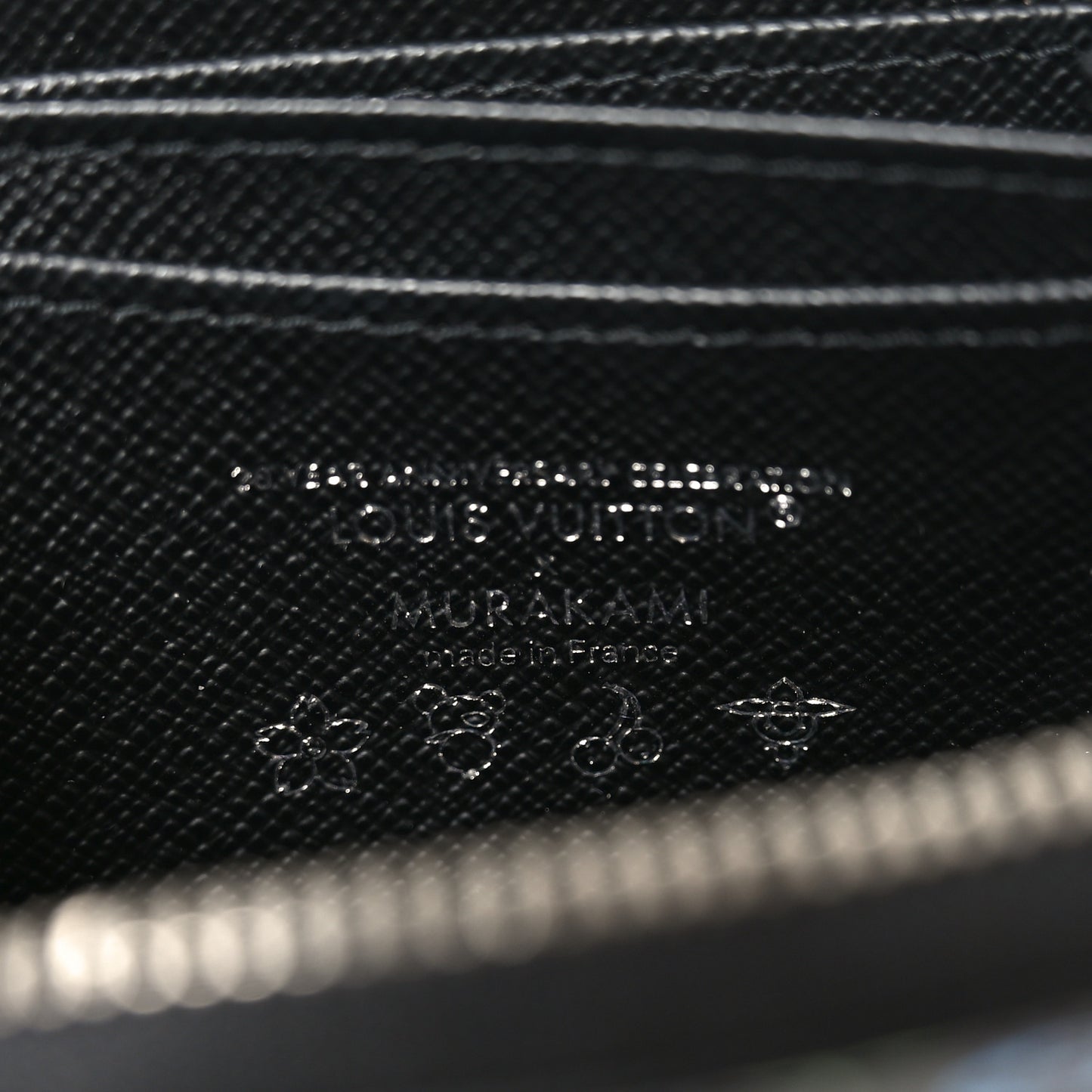 LV x TM Monogram Multicolor Zippy Coin Purse Black