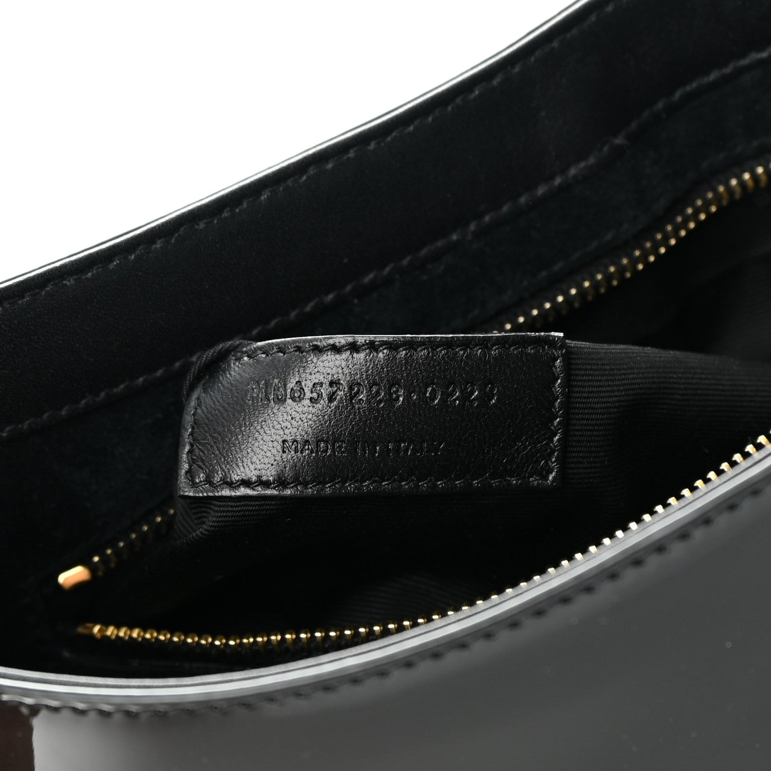 Saint Laurent Patent Le 5 A 7 Hobo Black 7 of 13