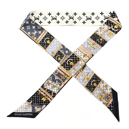 Louis Vuitton Silk Monogram Let's Go BB Bandeau Black 1 of 4
