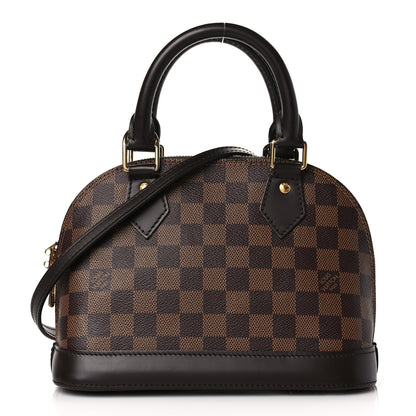 Louis Vuitton Damier Ebene Alma BB 1 of 9