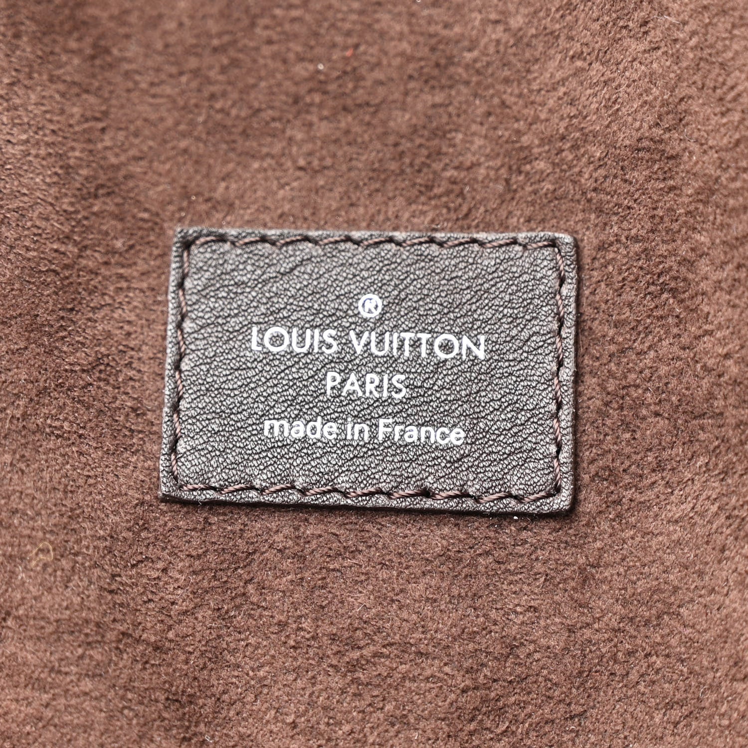 Louis Vuitton Shearling Monogram Marc Newson Fleece Pack Beige 7 of 10