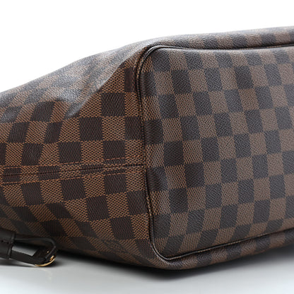 Louis Vuitton Damier Ebene Neo Neverfull MM Rose Ballerine 8 of 12
