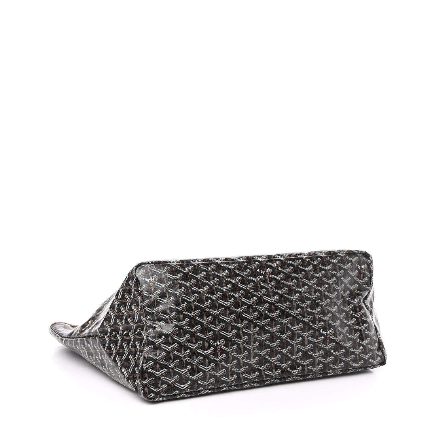 Goyard Goyardine Saint Louis GM Black Gold 4 of 8