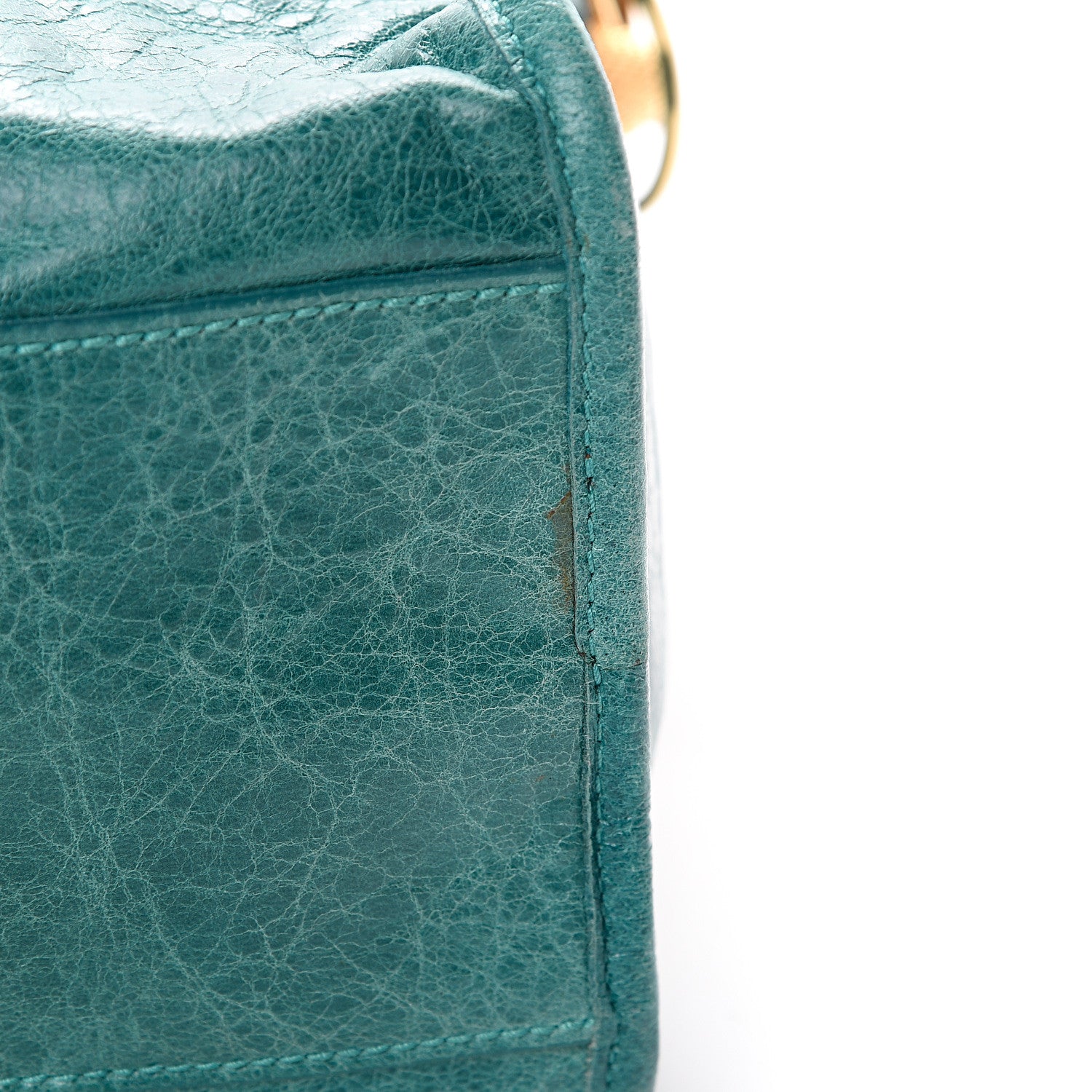 Balenciaga Agneau Giant 21 Gold Hardware City Aquamarine 13 of 17